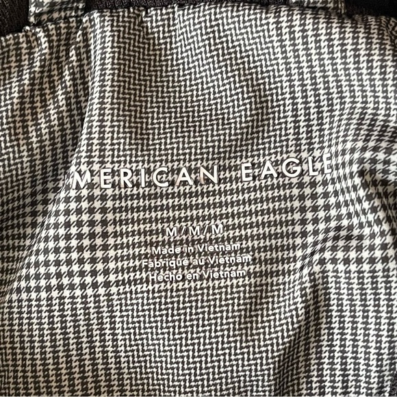 American Eagle Outfitters Men’s Houndstooth Plaid Windbreaker Jacket Size M - Picture 9 of 10